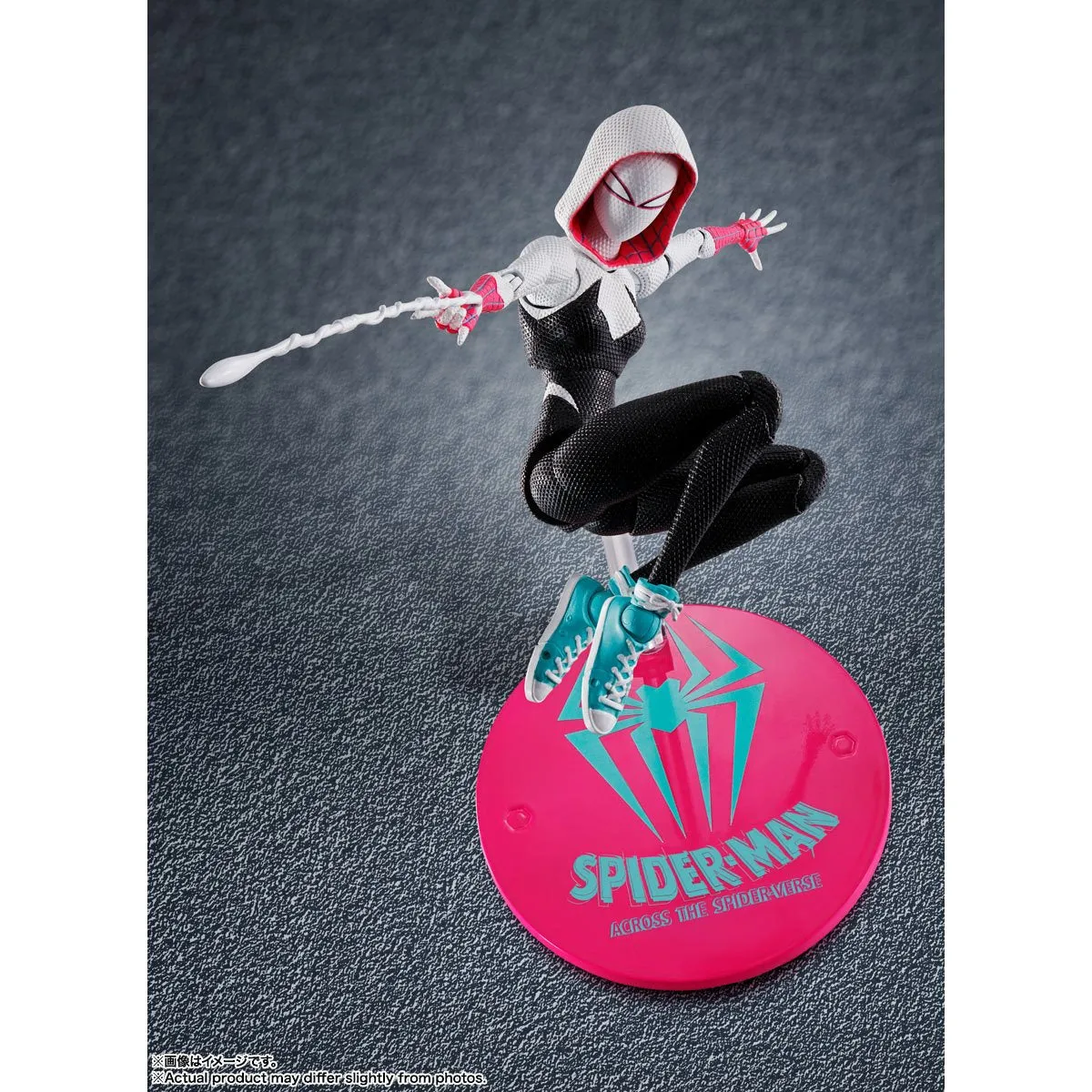 Spider-Man Across the Spiderverse Spider-Gwen Action Figure by  Tamashii Nations