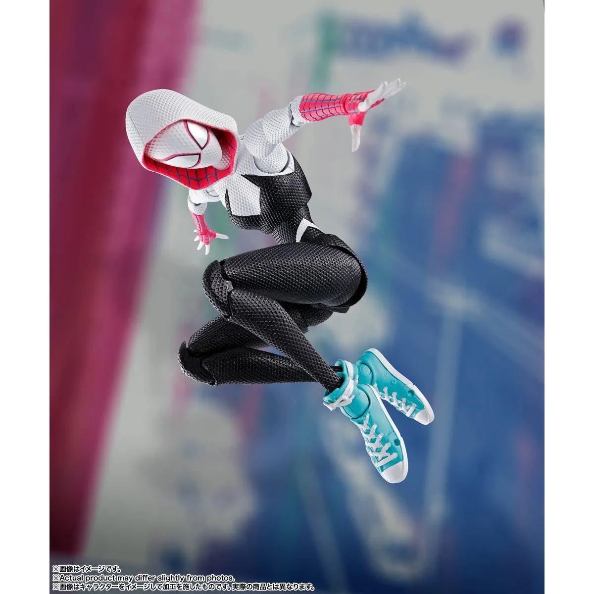 Spider-Man Across the Spiderverse Spider-Gwen Action Figure by  Tamashii Nations