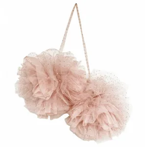 Spinkie Baby | Large Sparkle Pom Garland | Champagne