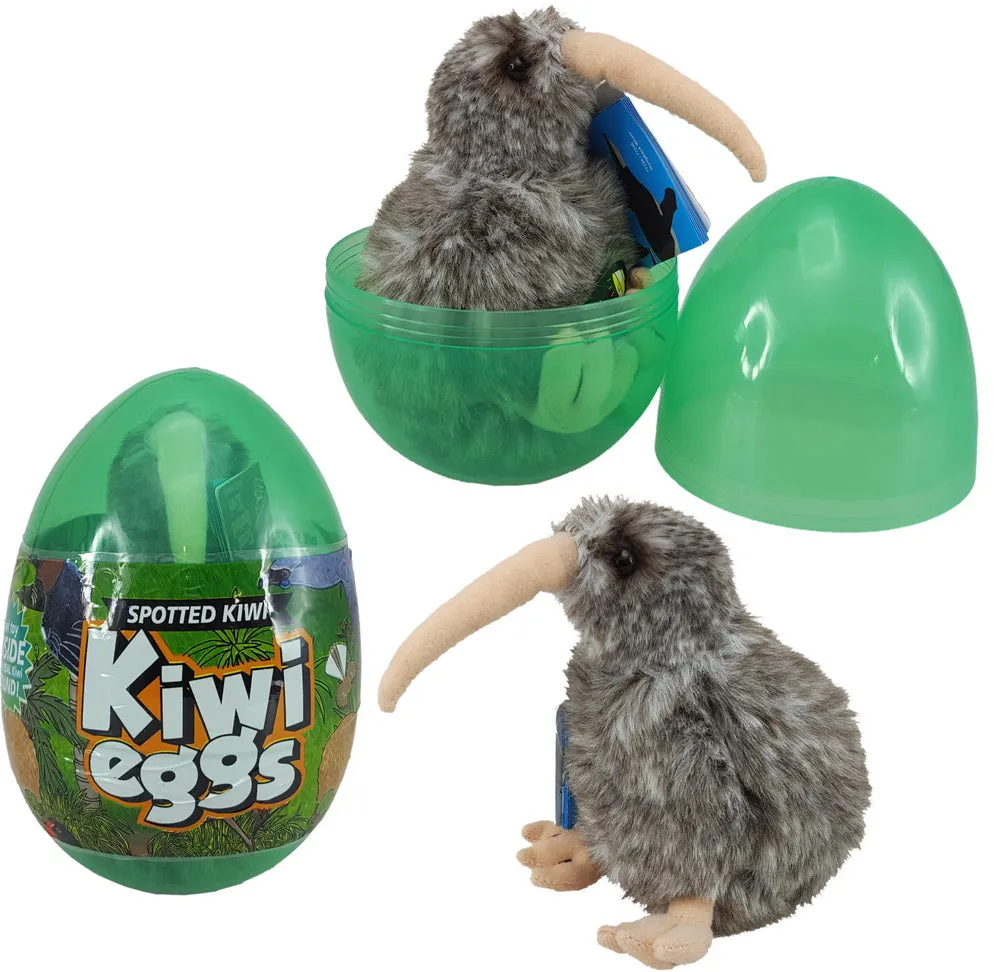 Spotted Kiwi With Sound In Egg