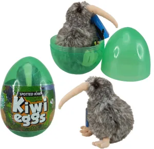 Spotted Kiwi With Sound In Egg
