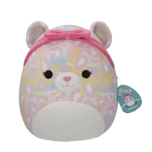 Squishmallows 12 Inch Plush Michaela The Pink Rainbow Leopard