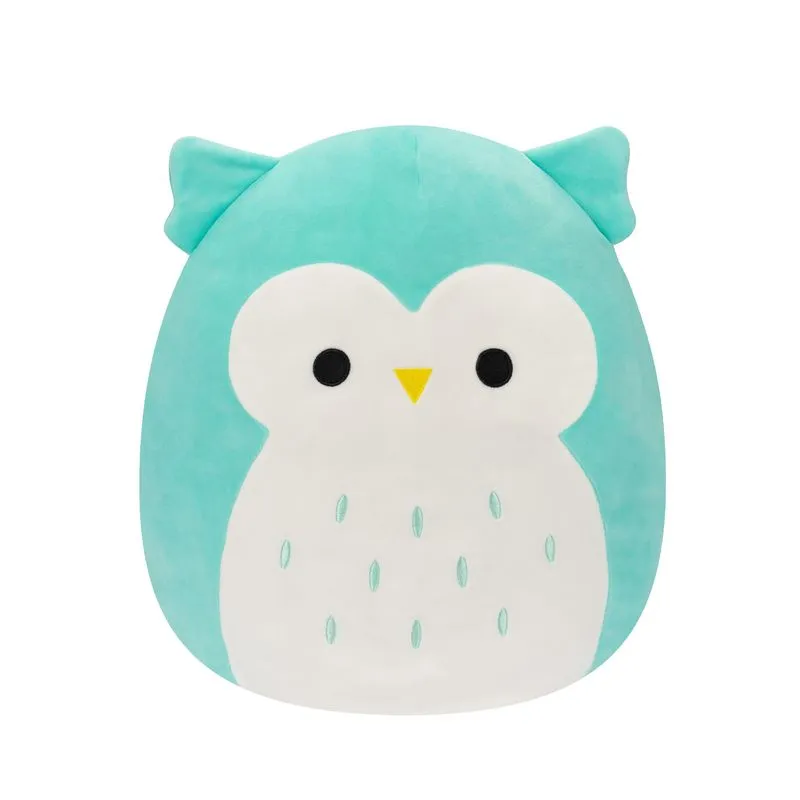 Squishmallows 12 Inch Plush S16 Winston Teal Owl