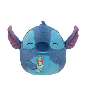 Squishmallows Disney 8 Inch Plush Stitch With Scrump
