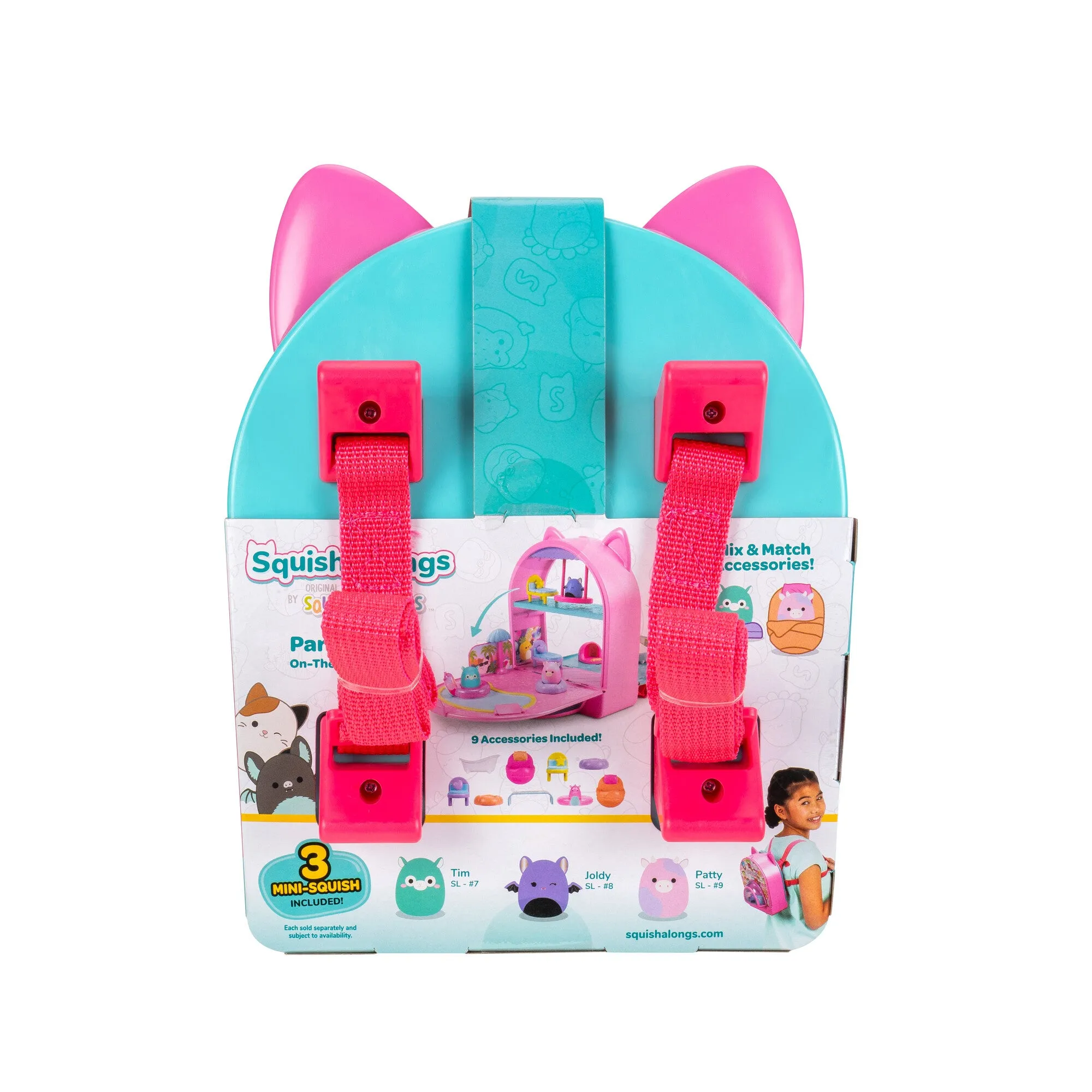 Squishmallows Squishalongs On The Go Playset