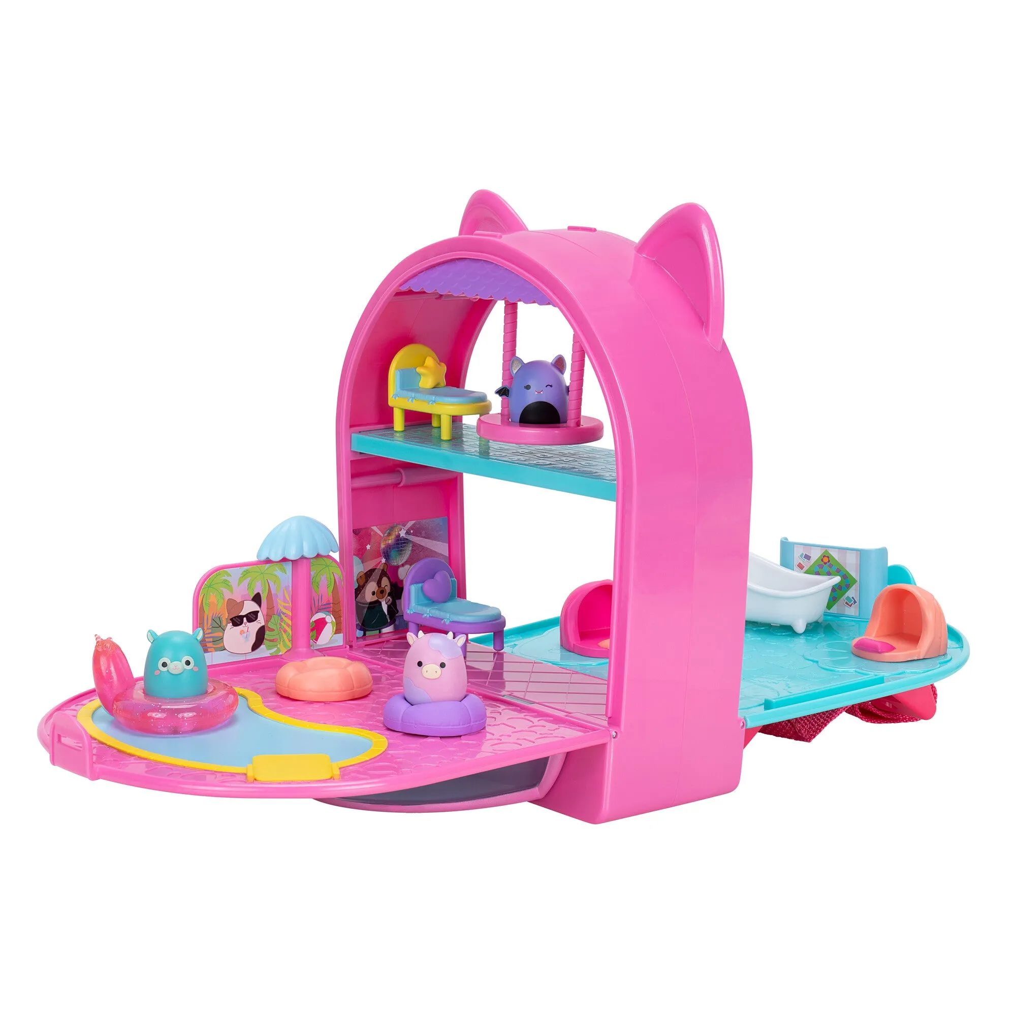 Squishmallows Squishalongs On The Go Playset