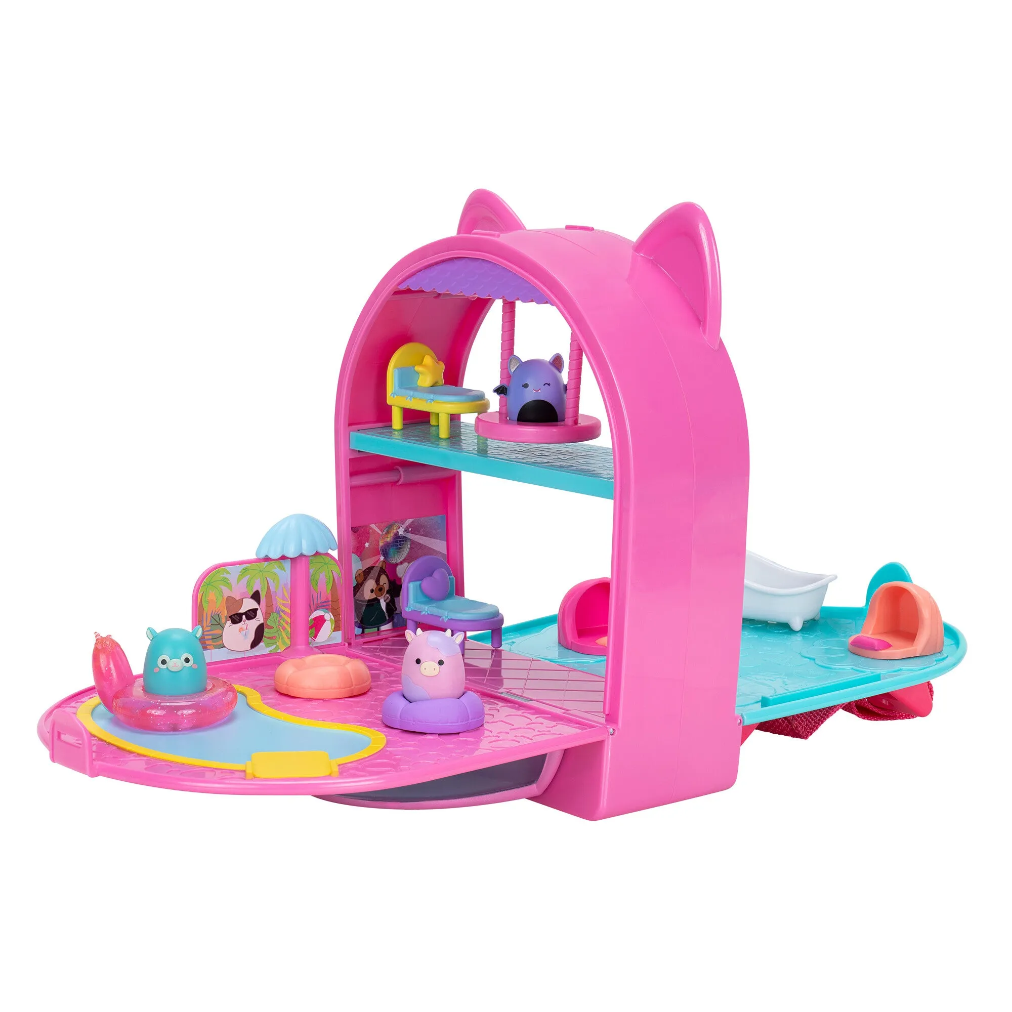 Squishmallows Squishalongs On The Go Playset