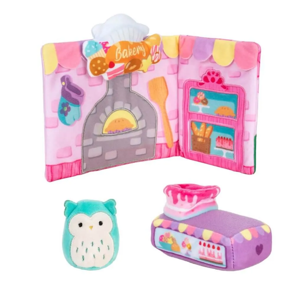 Squishmallows Squishville Medium Soft Playset Winston's Bakery