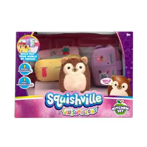 Squishmallows Squishville Mini Plush Accessory Set Kitchen Set