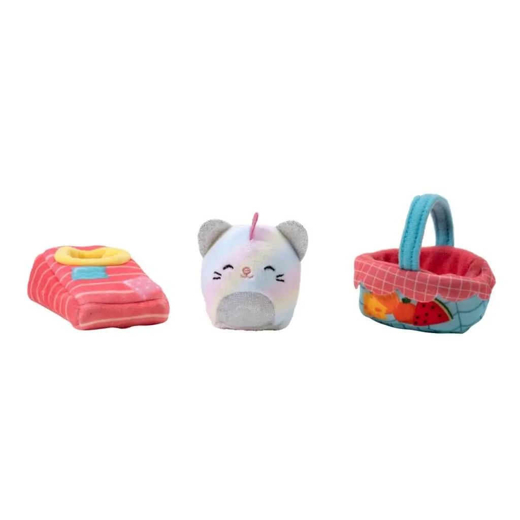 Squishmallows Squishville Mini Plush Accessory Set Picnic Set