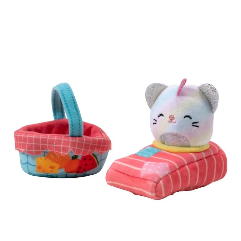 Squishmallows Squishville Mini Plush Accessory Set Picnic Set