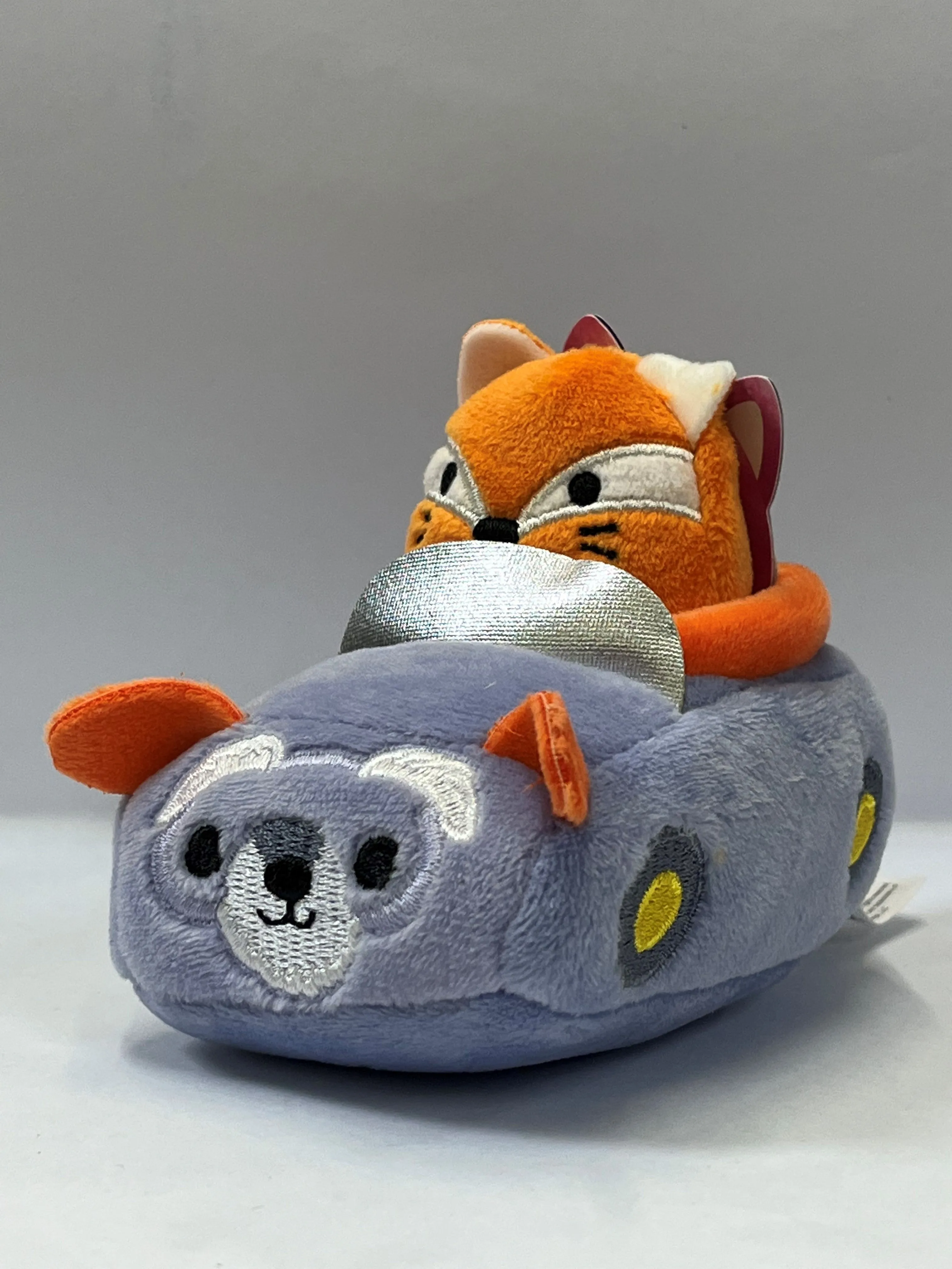 Squishmallows Squishville Mini Squishmallow In Vehicle Purple Car