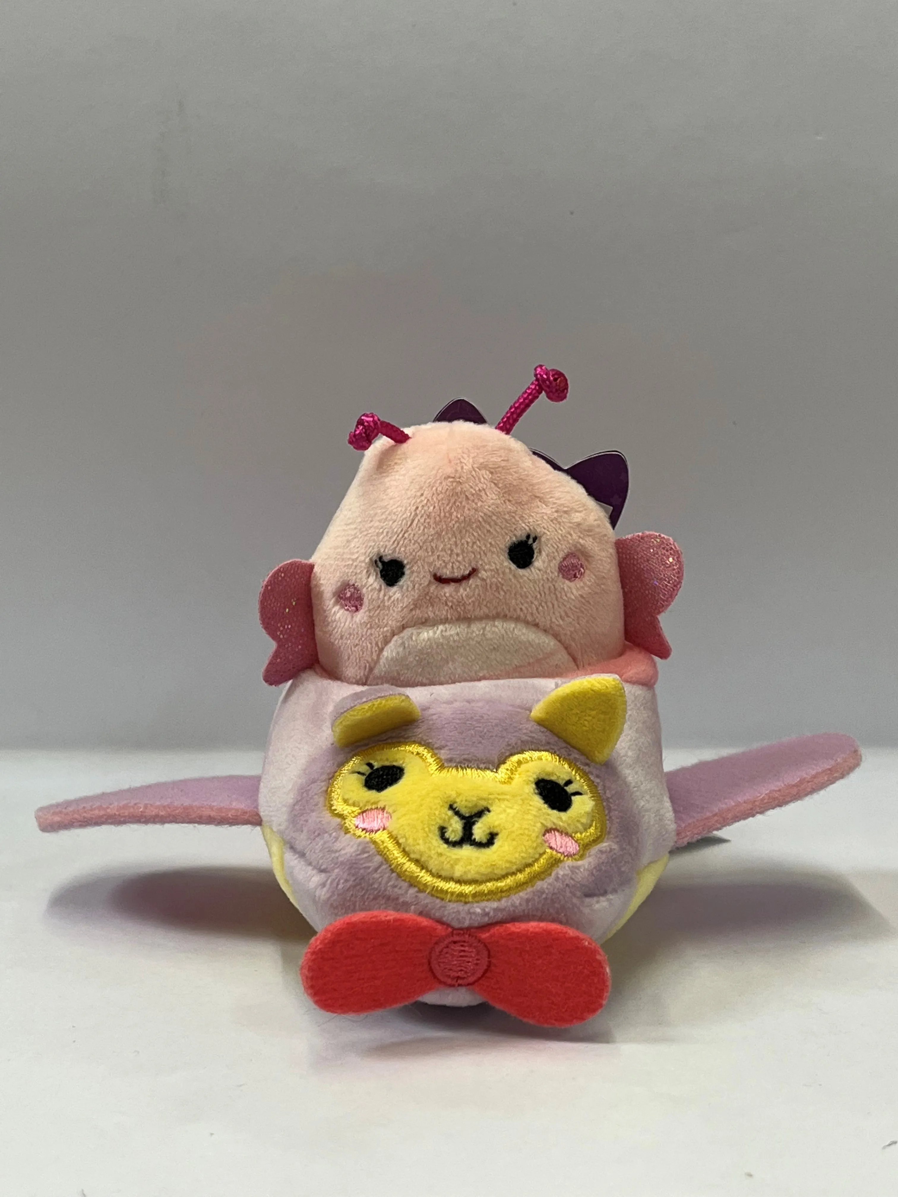 Squishmallows Squishville Mini Squishmallow In Vehicle Purple Plane