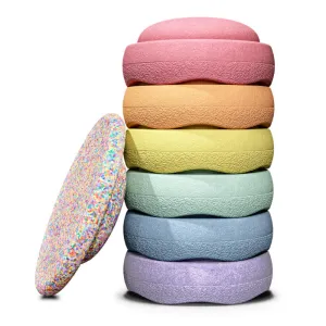 Stapelstein | Rainbow Pastel 6 1 (Super Confetti Board)