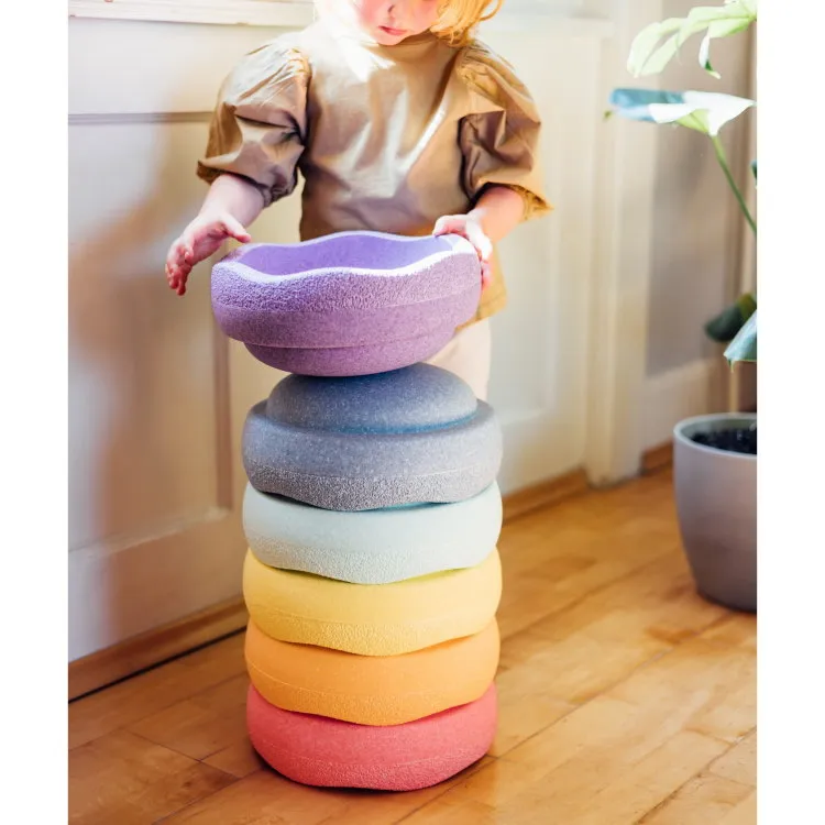 Stapelstein | Rainbow Pastel 6 1 (Super Confetti Board)