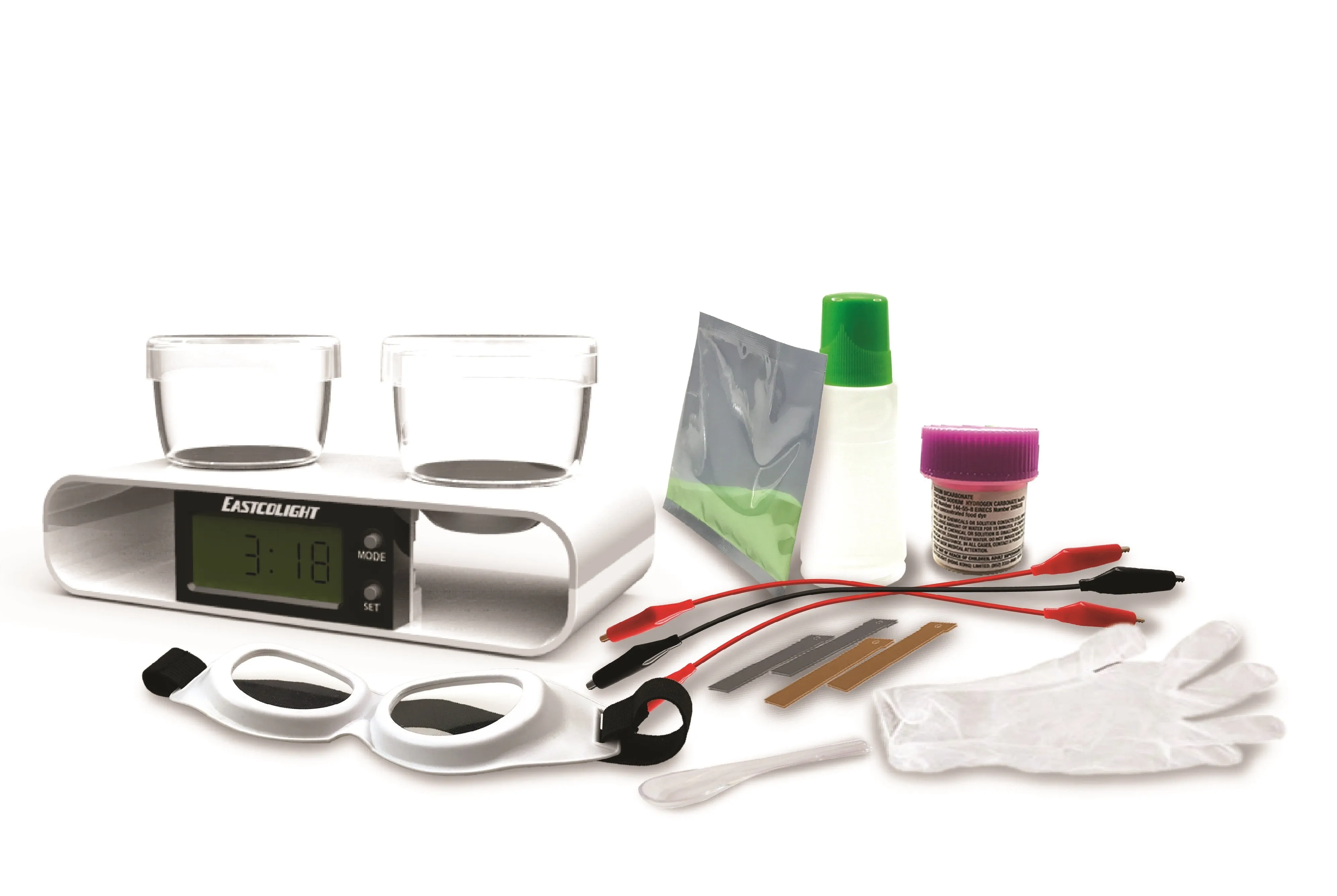 Stem Activity Kit Glow In The Dark Slime Clock