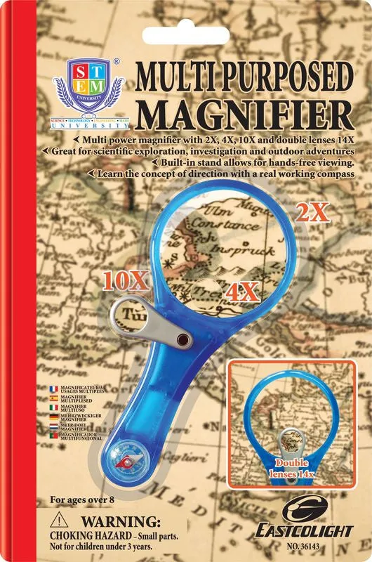 STEM Multipurpose Magnifier With Compass