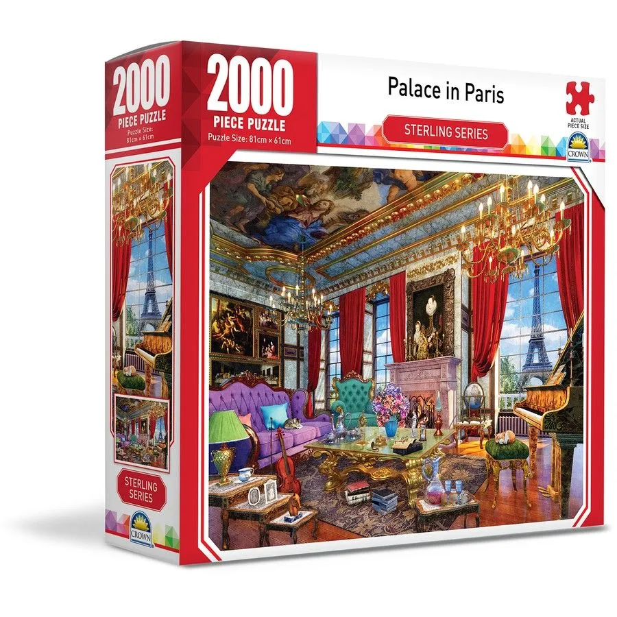 Sterling Series - Palace In Paris 2000 Piece Puzzle