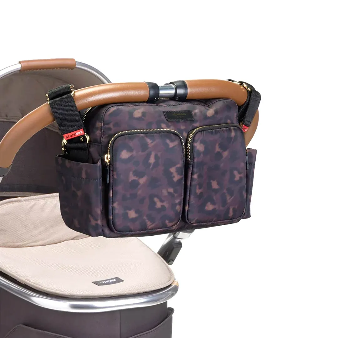Storksak Stroller Organiser - Leopard