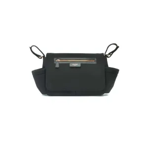 Storksak Stroller Organiser - Luxe Scuba - Black