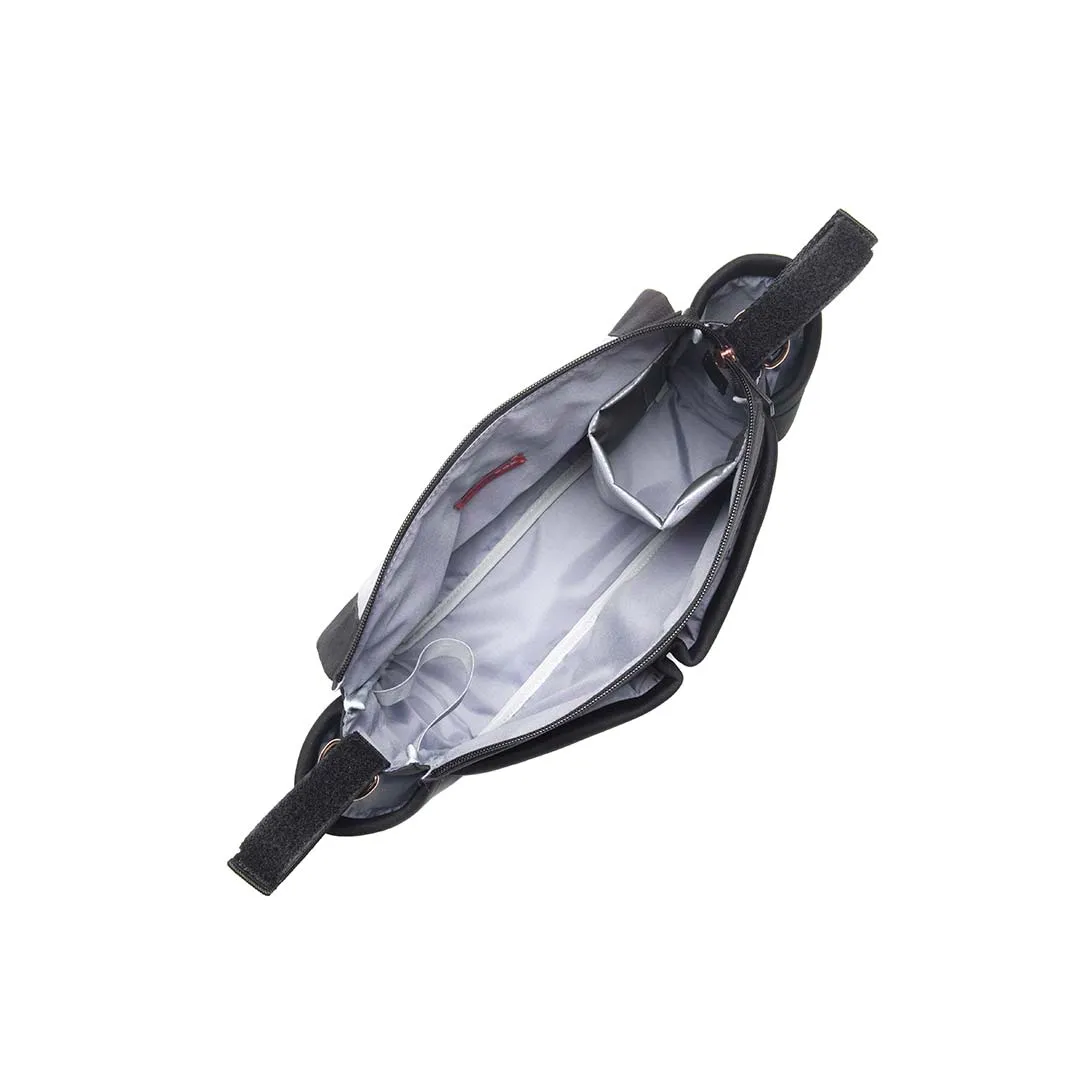 Storksak Stroller Organiser - Luxe Scuba - Black