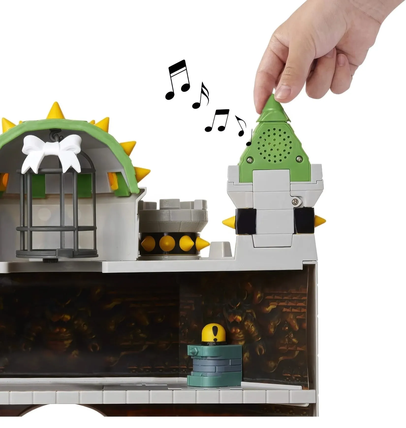 Super Mario Bros Deluxe Bowser's Castle Playset