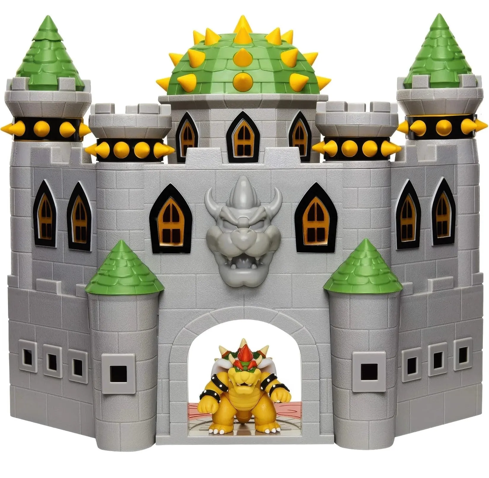 Super Mario Bros Deluxe Bowser's Castle Playset