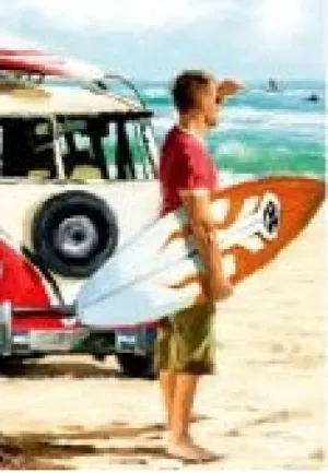 Surfer (500pc) Jigsaw Puzzle