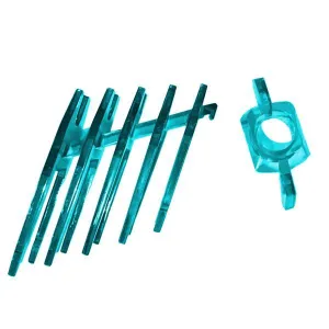 Surge Barrel & Fin Pack - Turquoise