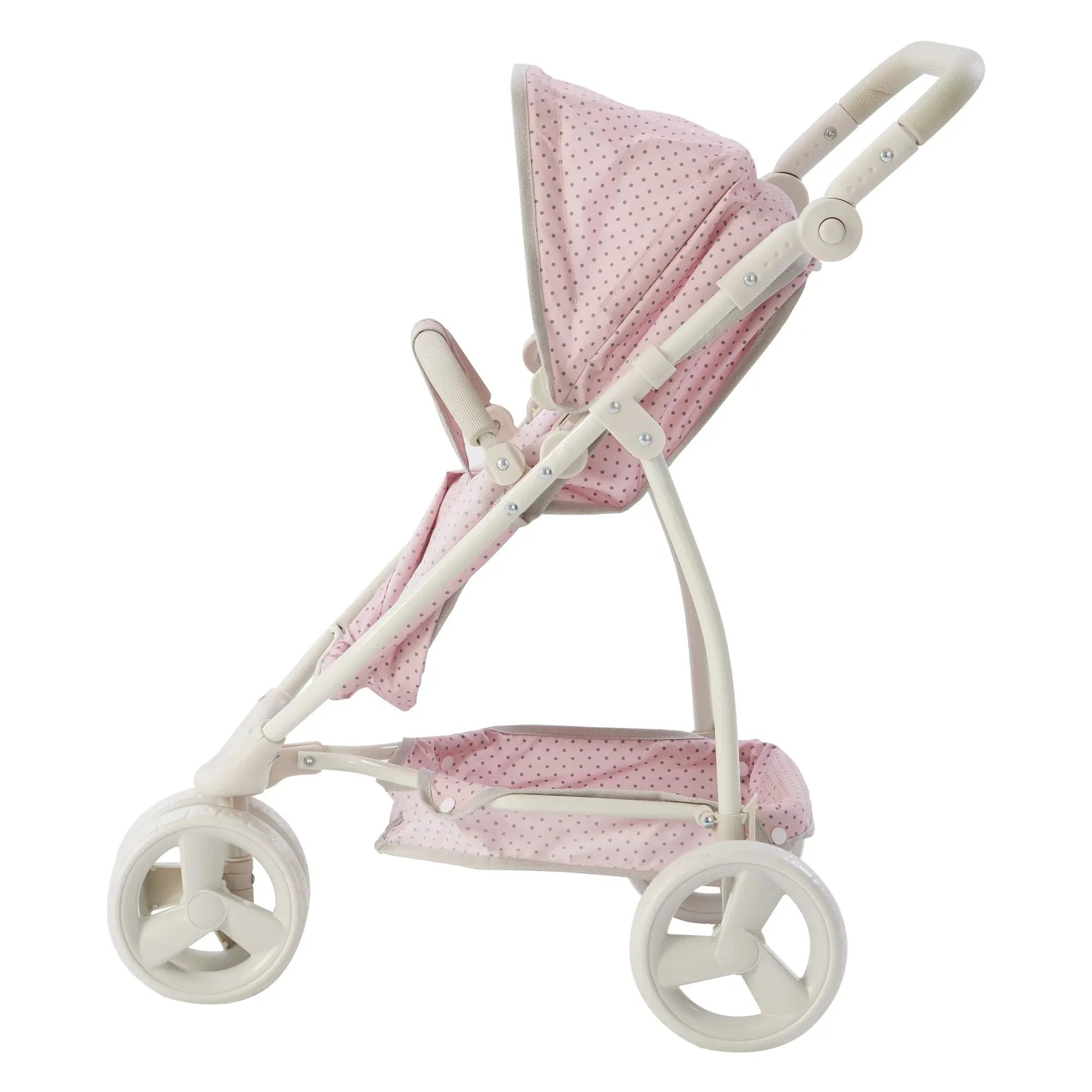 Teamson Olivias Little World 2-In-1 Multi-Positional Kids Baby Doll Pram