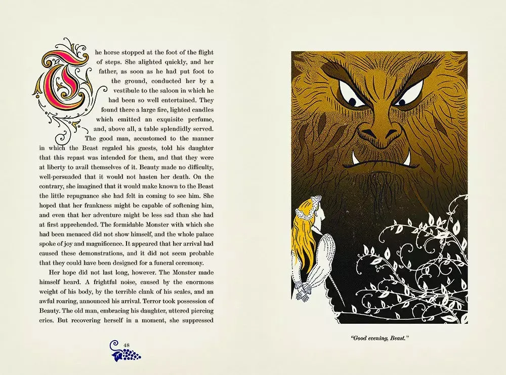 The Beauty and the Beast: Illustrated with Interactive Elements