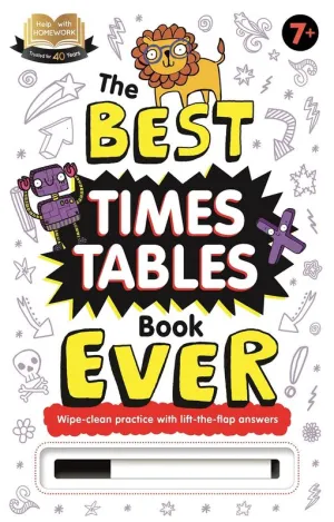 THE BEST TIMES TABLES BOOK EVER WIPE CLEAN