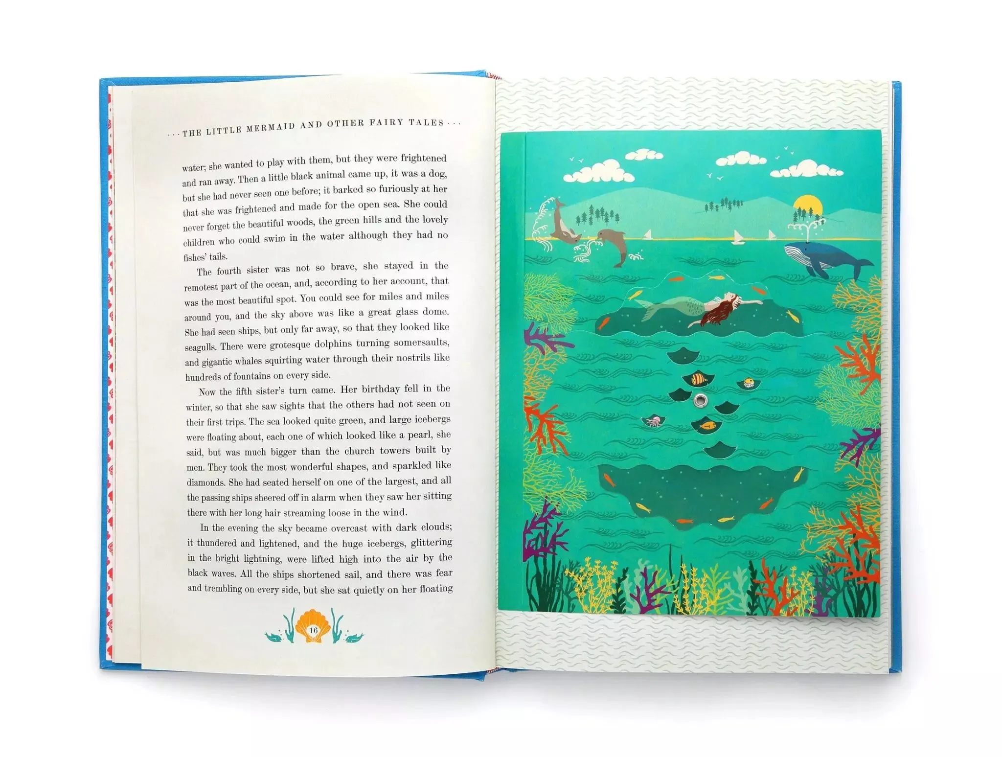 The Little Mermaid And Other Fairy Tales: Illustrated with Interactive Elements