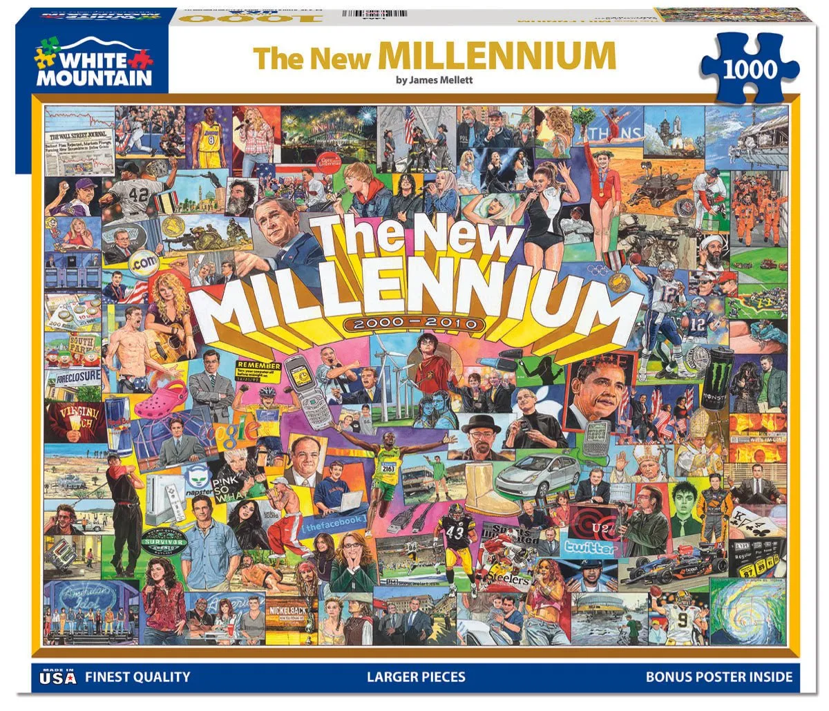 The New Millennium (1404pz) - 1000 Piece Jigsaw Puzzle White Mountain