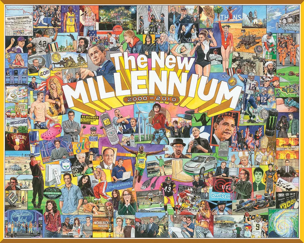 The New Millennium (1404pz) - 1000 Piece Jigsaw Puzzle White Mountain