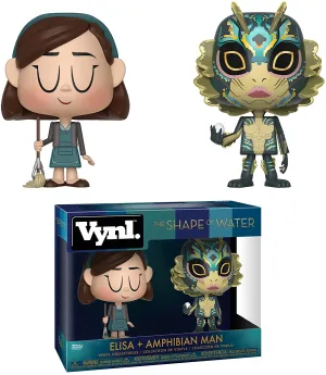 The Shape of Water Elisa & Amphibian Man Funko 32738 Vynl.