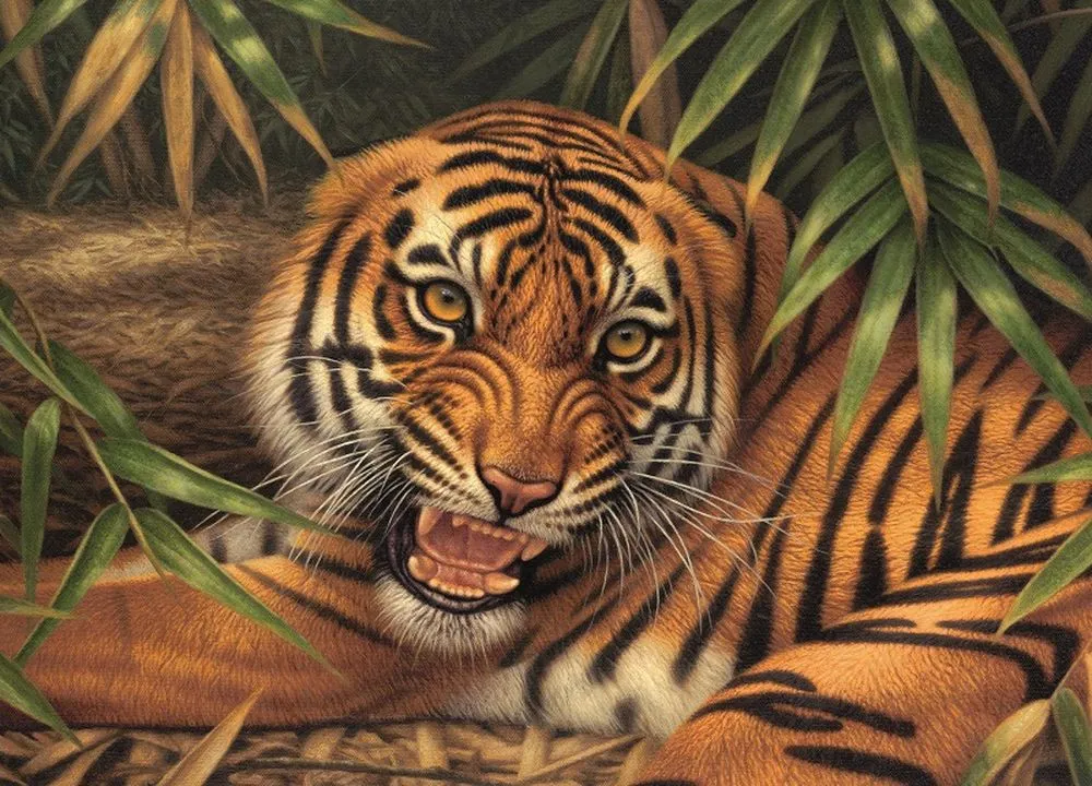 THE TYGER 1000 PIECE JIGSAW PUZZLE