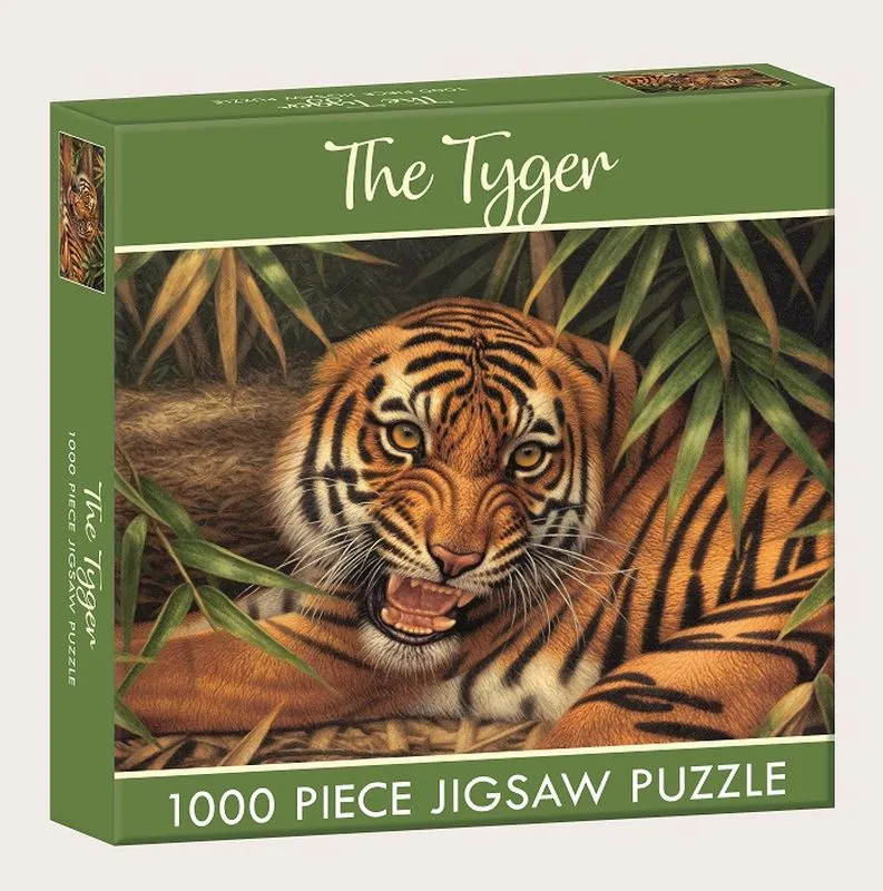 THE TYGER 1000 PIECE JIGSAW PUZZLE