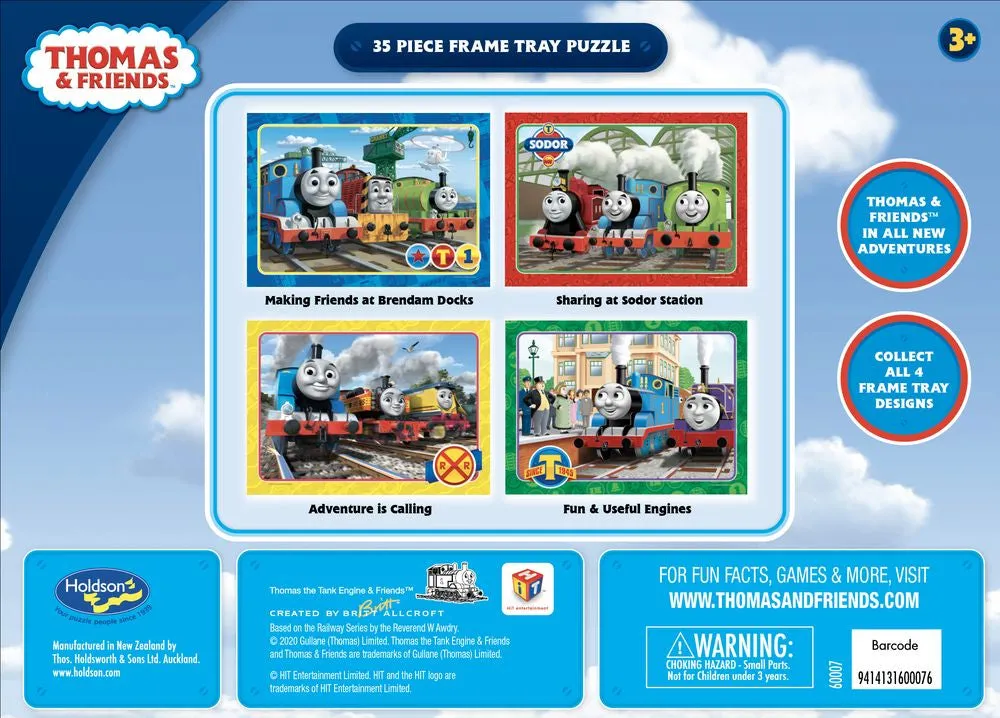 Thomas & Friends 35 Piece Frame Tray Puzzle Assorted Styles