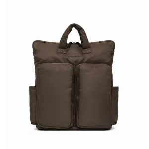 Tiba   Marl Ozzy Changing Tote / Backpack - Chocolate