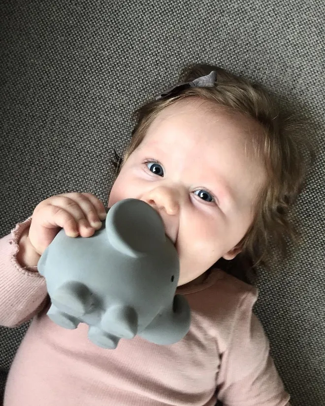 Tikiri Teether & Bath Toy | ELEPHANT Gift Boxed