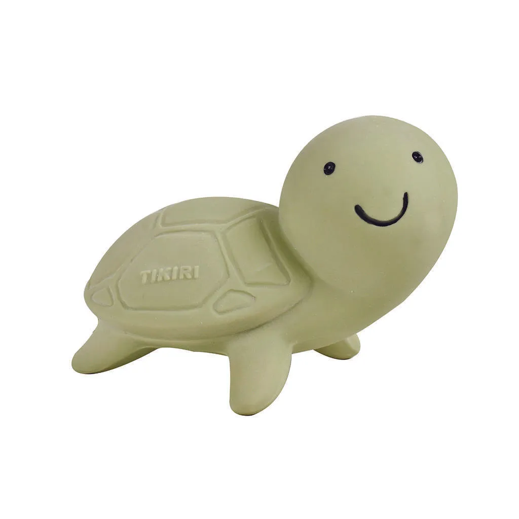 Tikiri Teether & Bath Toy | TURTLE Gift Boxed