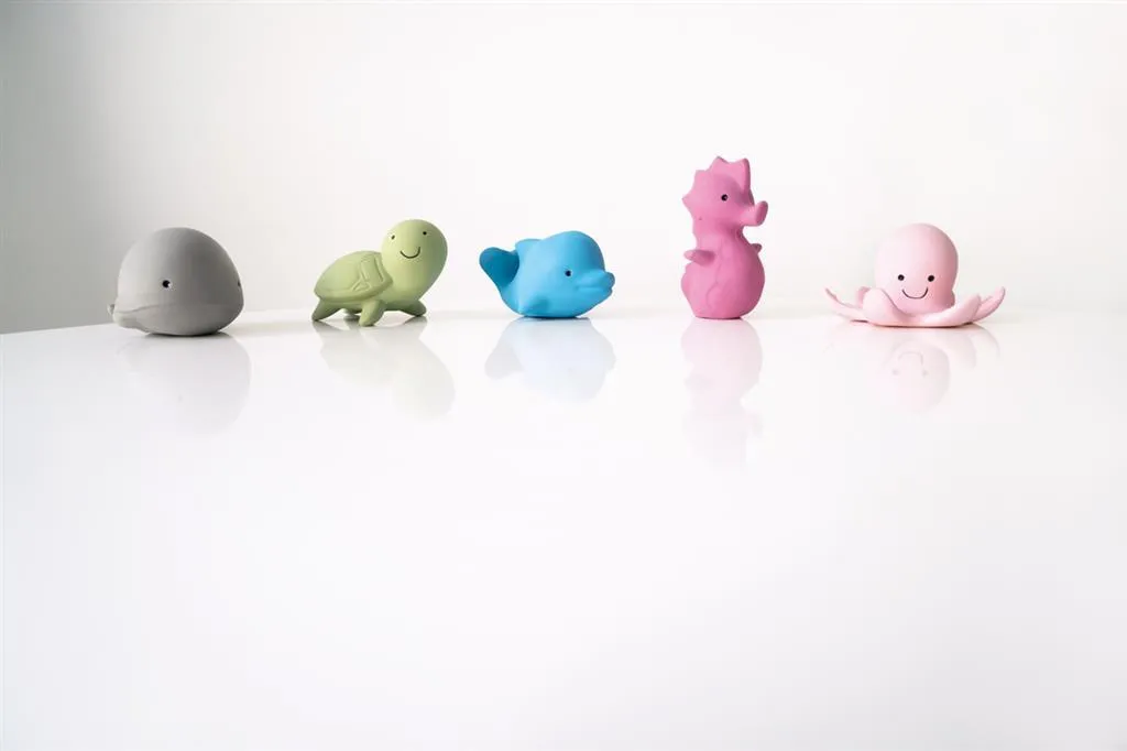 Tikiri Teether & Bath Toy | TURTLE Gift Boxed