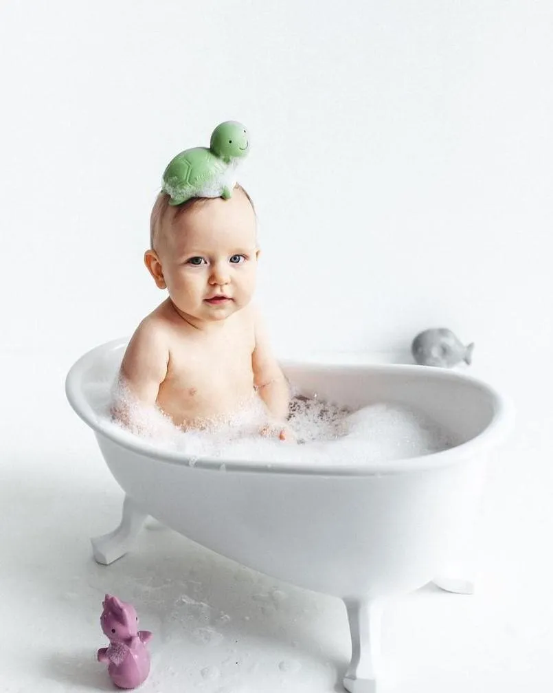 Tikiri Teether & Bath Toy | TURTLE Gift Boxed