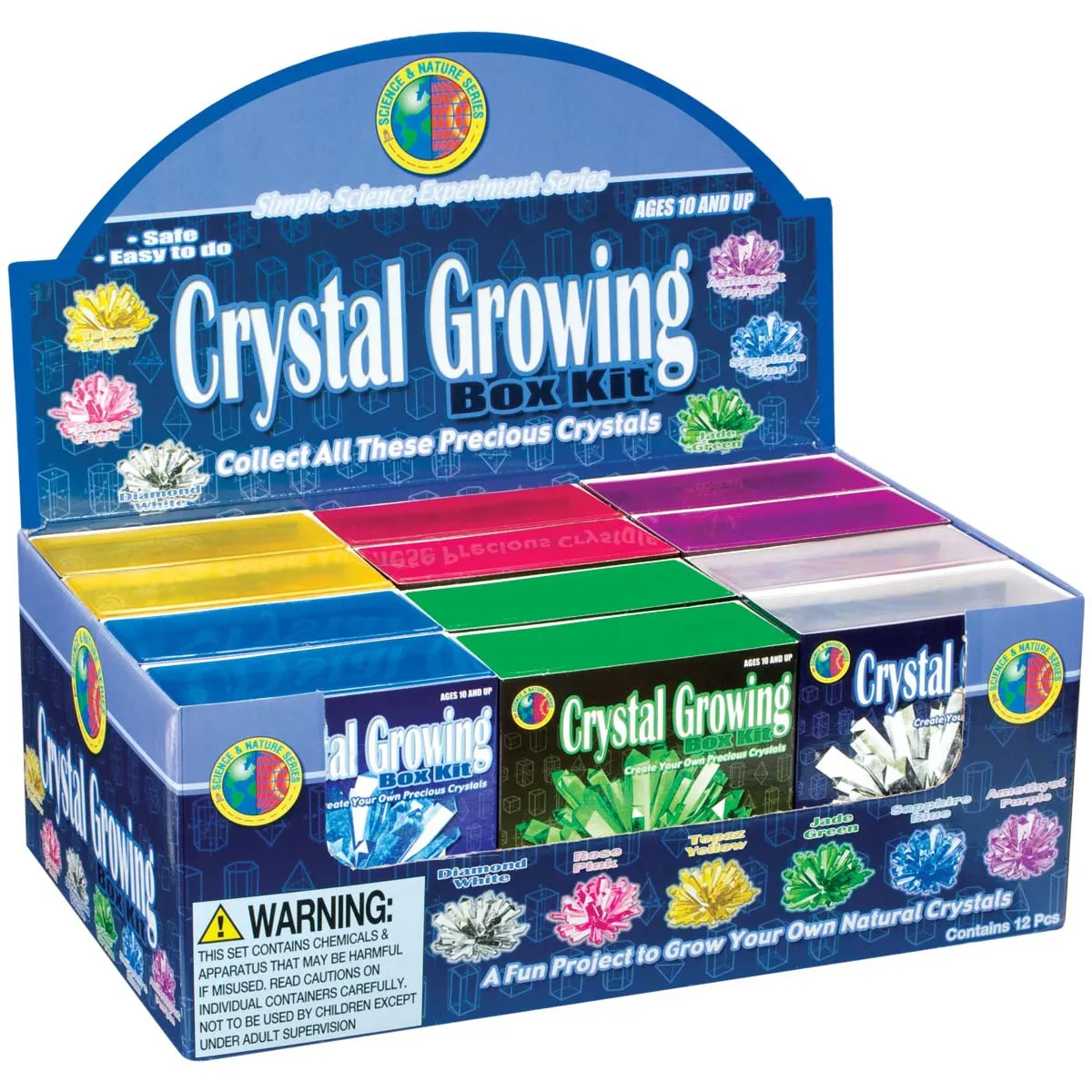 Toysmith Crystal Growing Box Kits