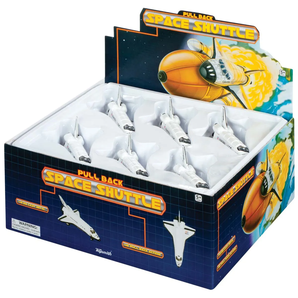 Toysmith Pull Back Space Shuttle