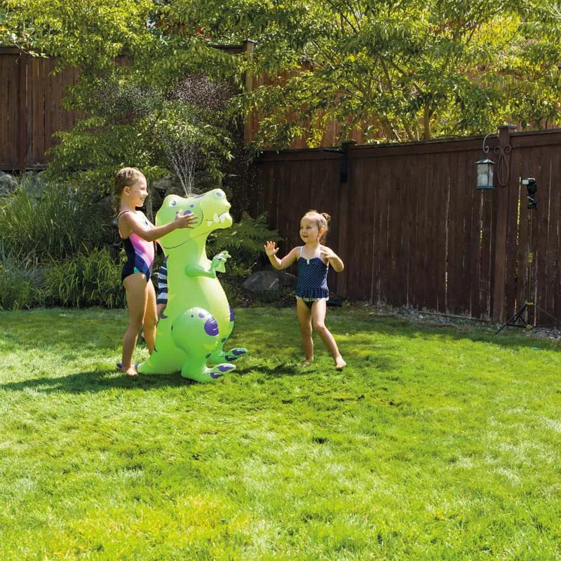 Toysmith Sprinkler Buddies Dynamic Dino Sprinkler