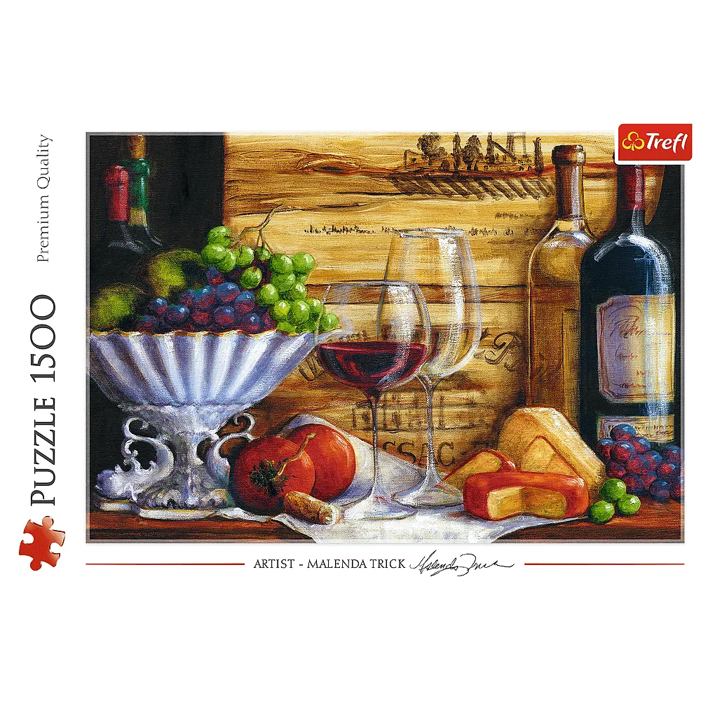 TREFL 1500 PIECE PUZZLE IN THE VINEYARD