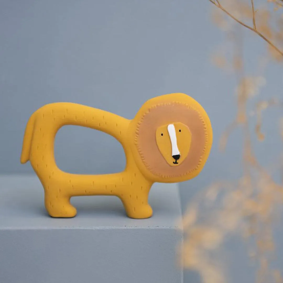Trixie Natural Rubber Grasping Toy - Mr Lion