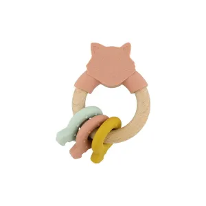 Trixie Wooden Silicone Activity Ring - Mrs Cat